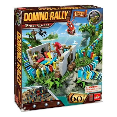 Goliath Games Domino Rally Pirate Prison