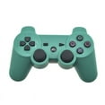 thumbnail image 1 of [Verde] Botones Neutros Copo Nieve Controlador PS3 Controlador Inalámbrico (Verde) [No Es Necesario Editar], 1 of 2