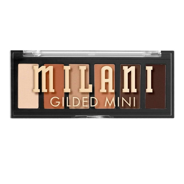 Paleta de sombras Milani mini gilded whiskey business 3.96 g