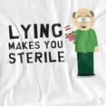 thumbnail image 2 of South Park Lying Makes You Sterile Women's T Shirt,Lying Makes You Sterile, X-Large, 2 of 6