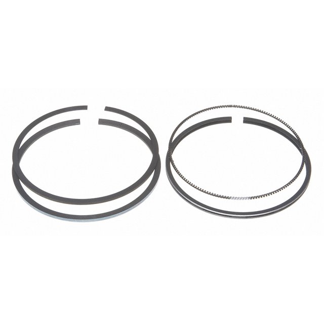 Mahle Clevite Piston Ring Set S41718 Premium; For Use With GMC 6.5L Diesel Engines; 4.055 Inch Bore; Standard Bore; Single Set For One Cylinder