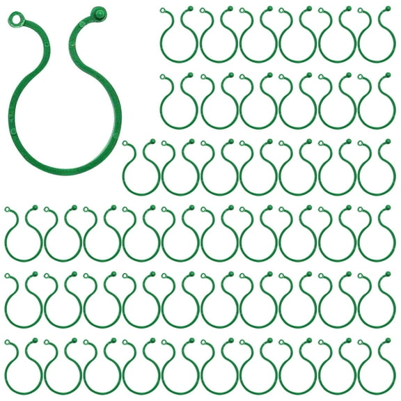 O-780 50Pc Plants Clips For Climbing Plants Reusable Plant Ties Easy To Use Garden Clips For Vines Support Indoor Outdoor #9S7hv