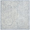 thumbnail image 6 of SAFAVIEH Ikat Collection IKT506G Handmade Silver Rug, 6 of 8