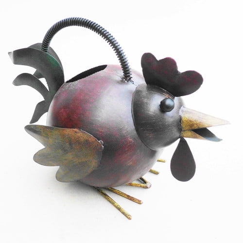 D-Art Collection Iron Rooster Watering Can by D-Art Collection