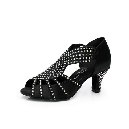 

Avamo Women s Fashion Rhinestone Dress Shoes Heel Sandals