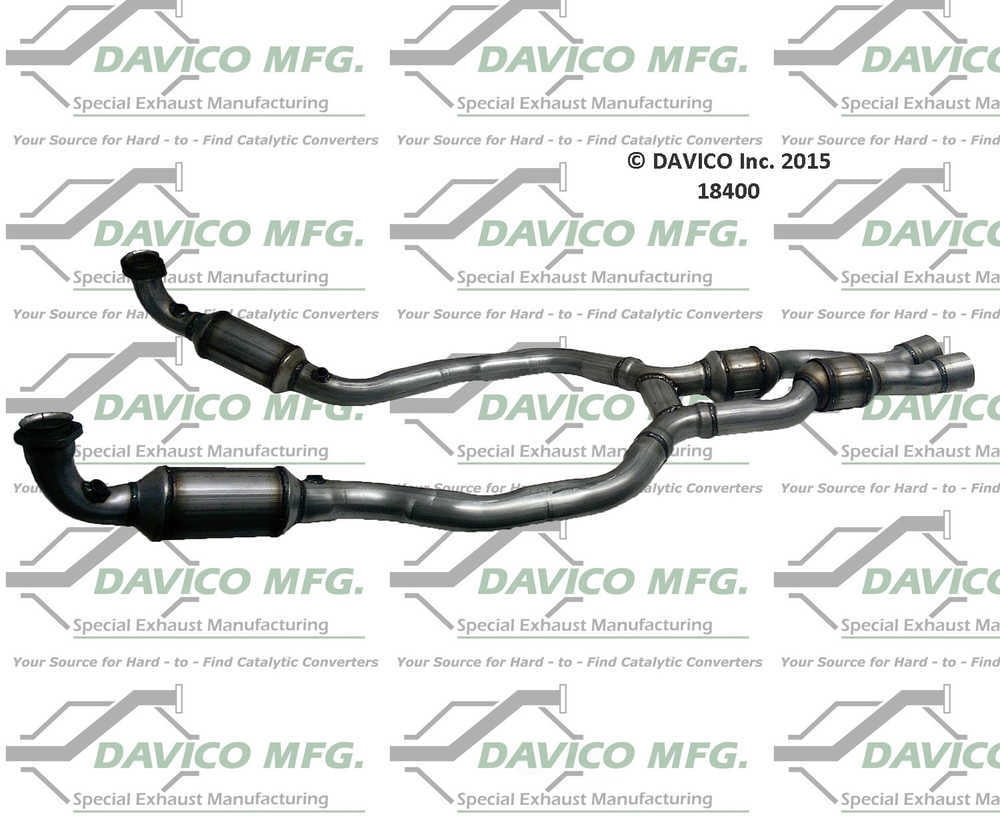 Davico Mfg 18400 Direct-Fit Catalytic Converter
