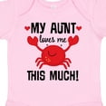 thumbnail image 4 of Inktastic My Aunt Loves Me Nephew Boys or Girls Baby Bodysuit, 4 of 5
