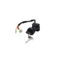 thumbnail image 1 of QualitChoice Ignition Key Switch Motorcycle Starter Door Lock Motorbike Vehicle Accessories Universal Replacement for 500 2000 2001 1 2, 1 of 6