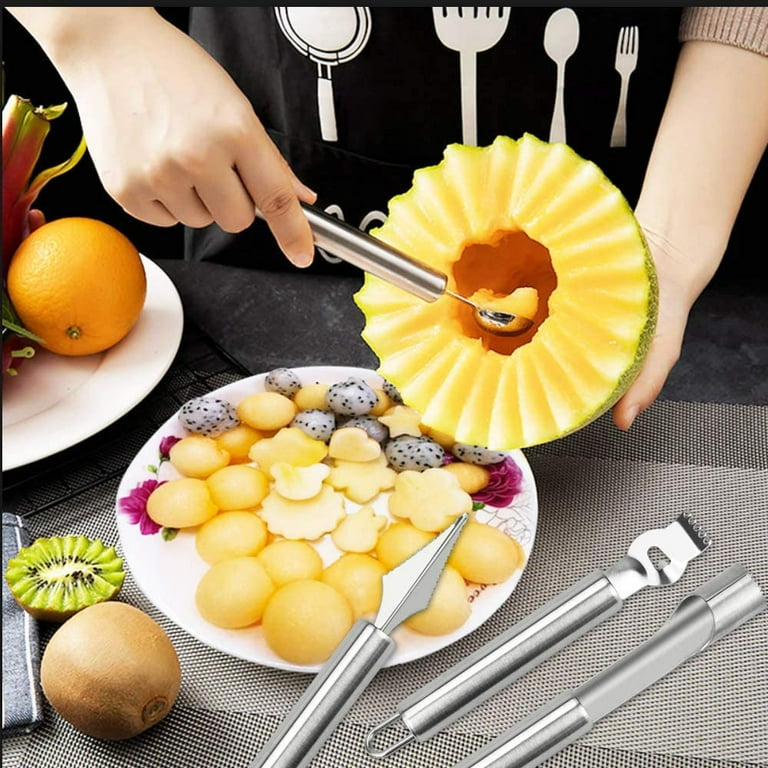 Farfi Peeler Multifunctional with Container Stainless Steel Fruit