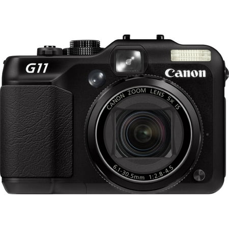 Canon PowerShot G11 10 Megapixel Compact Camera, Black