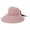 Pink, variant on Shenmeida Women Sun Hat Foldable Sun Cap Summer Wide Brim Empty Top Beach Hollow Out Hat Headwear