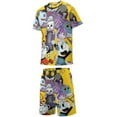 thumbnail image 2 of Kids The Cuphead Show Short Sleeve T-Shirt And Shorts Outfit Set Athletic Mesh Shorts Set for Boys, 2 of 7