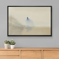 thumbnail image 2 of PixonSign Framed Canvas Print Wall Art Pastel Watercolor Paint Stroke Landscape Nature Wilderness Illustrations Modern Art Decorative Minimal Rustic for Living Room, Bedroom, Office - 24"x36" Black, 2 of 5