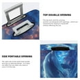 thumbnail image 5 of Haiem Beautiful Ocean Dolphin Luggage Cover Printed Suitcase Covers for Luggage Elastic Washable Suitcase Protector Fits 18-32 Inch Luggage-Large, 5 of 9