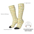 thumbnail image 4 of Fotbe Frogs And Botanical Calcetas Divertidas Estampadas para Hombre y Mujer, Calcetas de Algodón hasta la Rodilla para Caminar, Correr, Enfermería y Embarazo, 4 of 6
