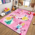 thumbnail image 1 of Disney Princess Girls' Floor Rug Soft Door Mat Anti-slip Living Bedroom Carpet, 1 of 3