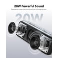 thumbnail image 2 of Altavoz Bluetooth Soundcore Select 2S de Anker, portátil con sonido estéreo de 20 W, BassUp, tiempo de reproducción de 16 horas, emparejamiento estéreo inalámbrico, IPX7 resistente al agua, altavoz pa, 2 of 5
