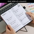 thumbnail image 5 of Pocket Calendar 2026, Weekly and Monthly Small Planner for Purse, Jan.2026 - Dec.2026, 3.8" x 7" Mini Daily Planner/Agenda/Calendar Organizer with 12 Monthly Tabs for Women/Men, 5 of 8
