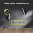 thumbnail image 4 of RALENO Softbox Photography Lighting Kit 20"X28" Photography Continuous Lighting System Photo Studio Equipment with 2pcs E27 Socket 5500K Bulb Photo Model Portraits Shooting Box, 4 of 5