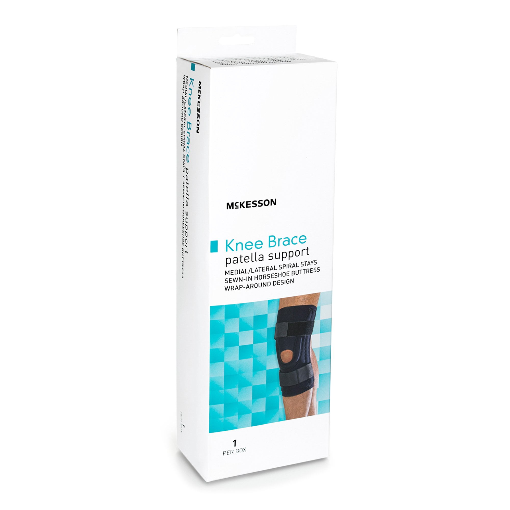 McKesson Knee Brace - Wraparound, Patella Support - Sleeve Style, Medium, 1 Ct