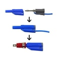 thumbnail image 3 of 20x P3005 Soldadura / Ensamblaje Conectores de Multímetro de Clavijas Tipo Banana de Seguridad de de 4 Mm Gloria Enchufe tipo banana, 3 of 9