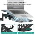 thumbnail image 4 of Soporte para laptop para poste WALI ajustable para laptops de 10 a 15.6", 4 of 8