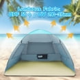 thumbnail image 2 of Pop Up Beach Tent, UV Protection Portable Lightweight Foldable Indoor Outdoor Tent for 2-3 Persons, 2 of 5