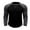 Black, variant on WREESH Men's Long-Sleeve Raglan Gym Shirt Muscle T-Shirts Active Sports and Casual Wear Pullover Top Olive Green