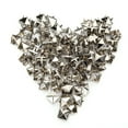 thumbnail image 4 of Square Rivets Bag Accessories 100 PCS 9MM Brass Copper Square Rivets Apparel Shoes Bag Accessories For Leather Decoration, 4 of 8