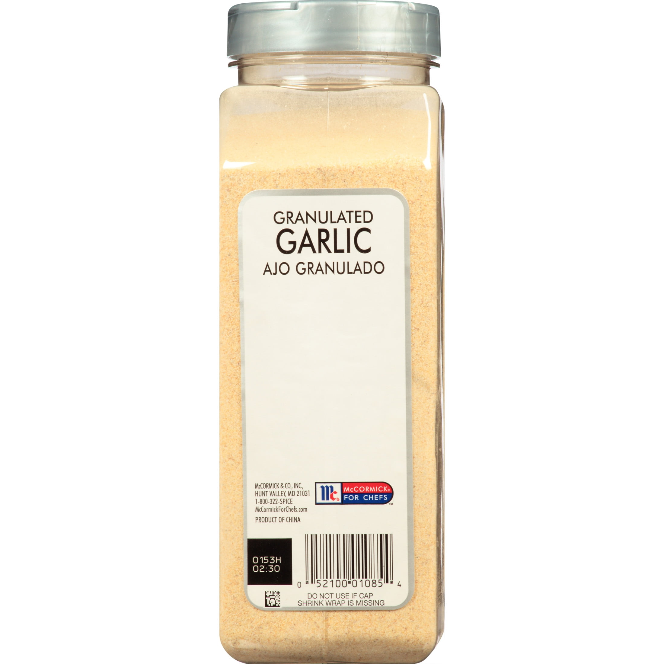McCormick Culinary Kosher Granulated Garlic, 26.0 oz Bottle