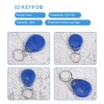 thumbnail image 4 of 50 PCS Writable 125KHz RFID Key Fob Proximity ID Card Token Tag Rewritable T5577 Universal, 4 of 8