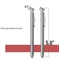 thumbnail image 3 of OFEFE 4-Pack Pencil Tire Pressure Gauge - 10-75 PSI, Professional Air Pressure Gauge for Car Tires, Heavy Duty Stainless Steel Tire Gauge with Deflator Valve, Pocket Clip (5" Screen), 3 of 8