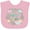 AD-Pink, variant on Inktastic My First Easter Pastel Colored Wreath Boys or Girls Baby Bib