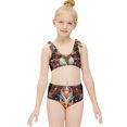thumbnail image 4 of Q-version Funny Little Yellow Duck Girls' 2-Piece Tankini Swimsuit, 4 of 6