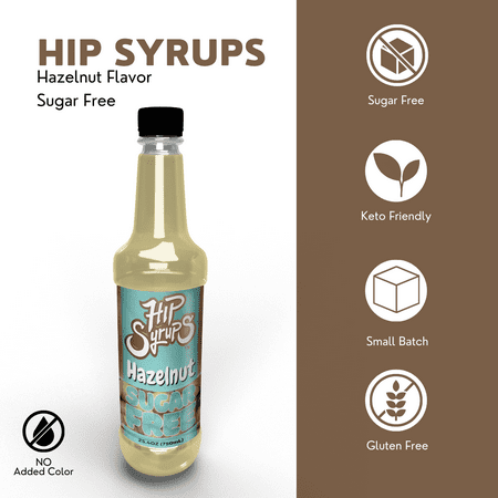 Hip Syrups - Hazelnut Sugar Free Simple Syrup