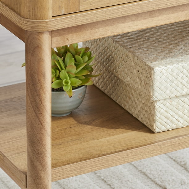 Better Homes & Gardens Springwood Caning Storage Accent Cabinet