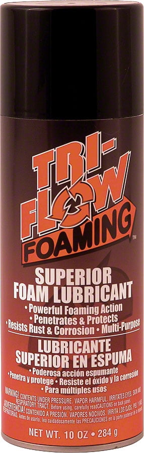 Triflow Foaming Bike Lube - 10 fl oz, Aerosol