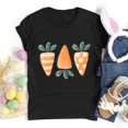 thumbnail image 4 of Plebaso T-Shirts de Pâques pour Femmes Manches Courtes Graphiques Hauts Imprimés Décontractés Mode pour Femmes, 4 of 6