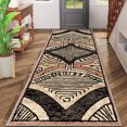 thumbnail image 2 of 2x6 FT Kitchen Runner Rugs Non Skid Washable, Faux Wool Rug Runners for Hallways Bathroom Carpet Runner, Soft Indoor Modern Floor Rug for Entryway Laundry Room, 2 of 11