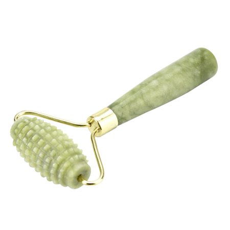 Jade Therapy - 1 PC 100% Natural Grade A Jade Roller Facial Face Neck Slimming Massager Rejuvenates Face and Neck -Antiaging Jade therapy beauty tool