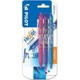 thumbnail image 1 of CHL-Frixion Clicker Rollerball Rétractable Effaçable Pointe 0,7 mm - Violet/rose/turquoise, Lot de 3, 1 of 4