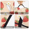 thumbnail image 6 of Strawberry and Flower Pink Pattern Teens Toddler Nap Mat with Pillow, Sleeping Mat Bag for Preschool Daycare 50"x20", 6 of 6