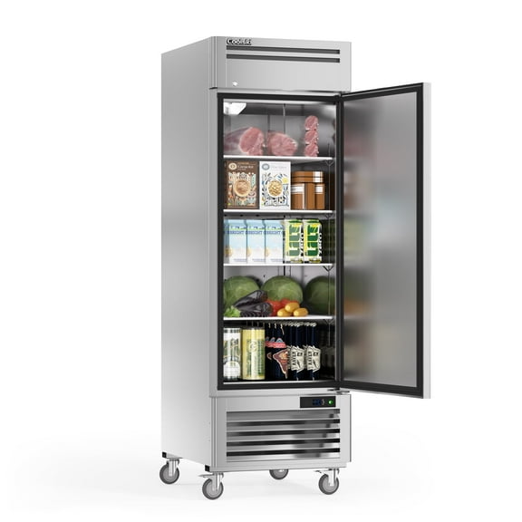Coolski 27" W Commercial Refrigerator, 19.32 Cu.ft Reach-in Refrigerator