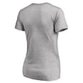 thumbnail image 2 of Women's Heather Gray Milwaukee Brewers Core Wahconah V-Neck T-Shirt, 2 of 2