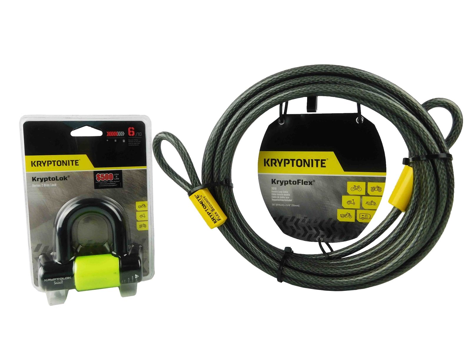 kryptonite kryptoflex 30 ft cable lock