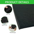 thumbnail image 5 of Tripumer 10 Pcs Felt Sheets Fabric Woven Acrylic Craft Fabric Nonwoven Felt for DIY Craftwork Sewing Patchwork Craft Felt Black, 5 of 6