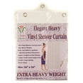 thumbnail image 3 of Home Heavy Duty Vinyl Shower Curtain Liner with 12 Metal Grommets White, 3 of 5