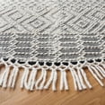 thumbnail image 3 of SAFAVIEH Natura Cordelia Southwestern Wool Area Rug, Ivory/Black, 6' x 6' Round, 3 of 8