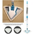 thumbnail image 2 of 2 Pack Washable Steam Mop Pads Replacement for Bissell PowerEdge 2078 20781 2165 Poweredge Lift Replacement Steam Mop Pads., 2 of 5
