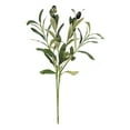 thumbnail image 2 of 1 Artificial Flower*5 Olive Branches for Vases Artificial Olive Tree Plant Greenery Stems 15" Plants for Home Outdoor Decor Aesthetic (Vase Not Included), 2 of 4